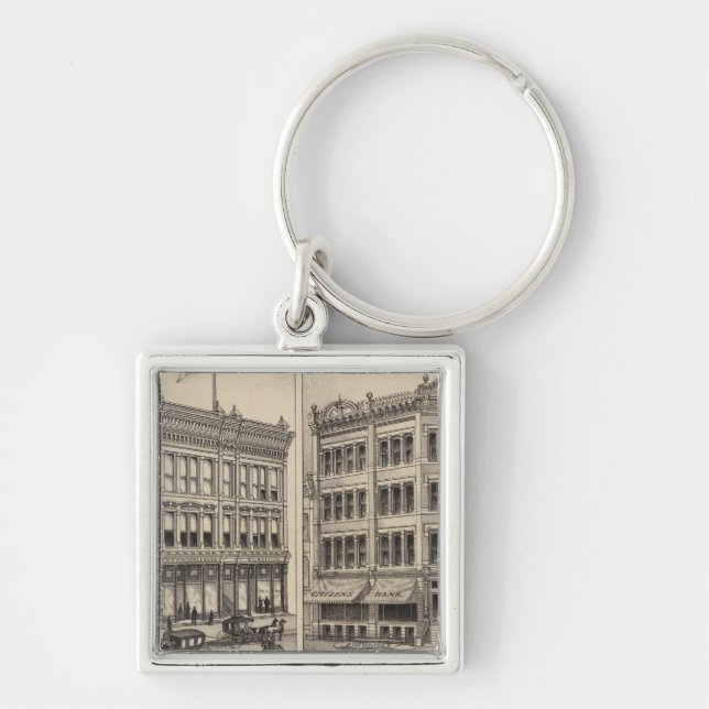 Niederlander and Citizens Bank, Wichita, Kansas Keychain (Front)