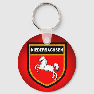 Niedersachsen Flag Keychain