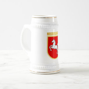 Niedersachsen (Lower Saxony) COA Beer Stein