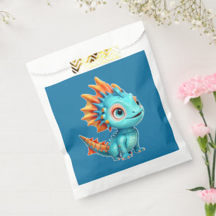 Niedlicher Alien-Drache, türkis - Favour Bag