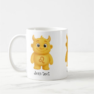 niedliches Sternzeichen Monster Löwe Coffee Mug