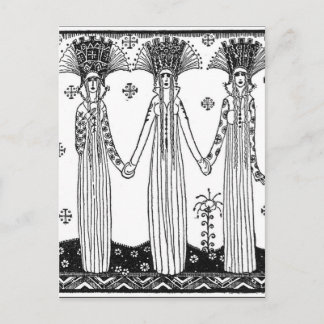 Nielsen's East of the Sun and West of the Moon Postcard