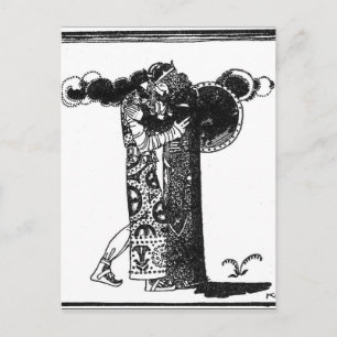 Nielsen's East of the Sun and West of the Moon Postcard