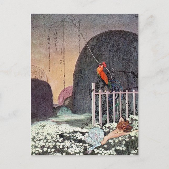 Nielsen's In Powder and Crinoline Postcard (Front)