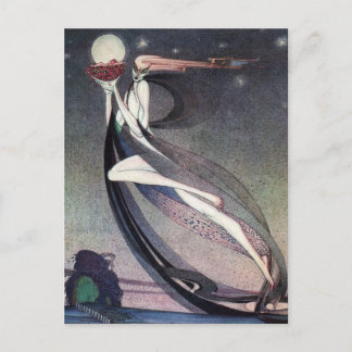 Nielsen's In Powder and Crinoline Postcard