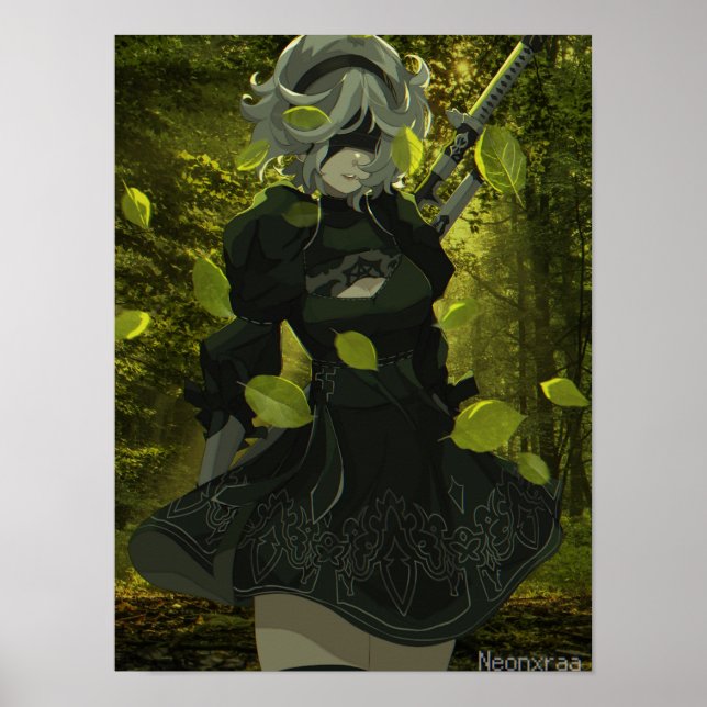 Nier 2B Poster (Front)
