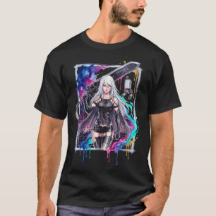 NieR Automata A2 Rogue Android Berserk Mode Art T-Shirt