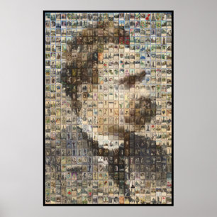 Nietzsche 24x24 in 3D Poster
