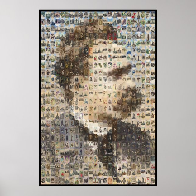 Nietzsche 24x24 in Ovals Poster (Front)
