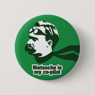 Nietzsche 2 Inch Round Button