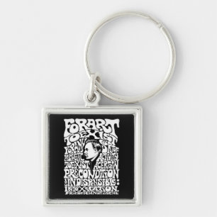 Nietzsche - Art Keychain