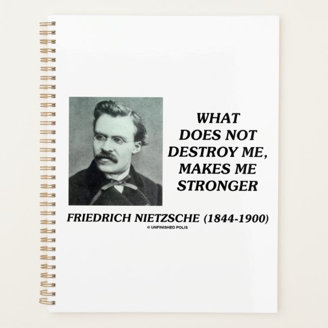 Nietzsche Ce Qui Ne Détruit Pas Me Rend Plus Forte (Devant)