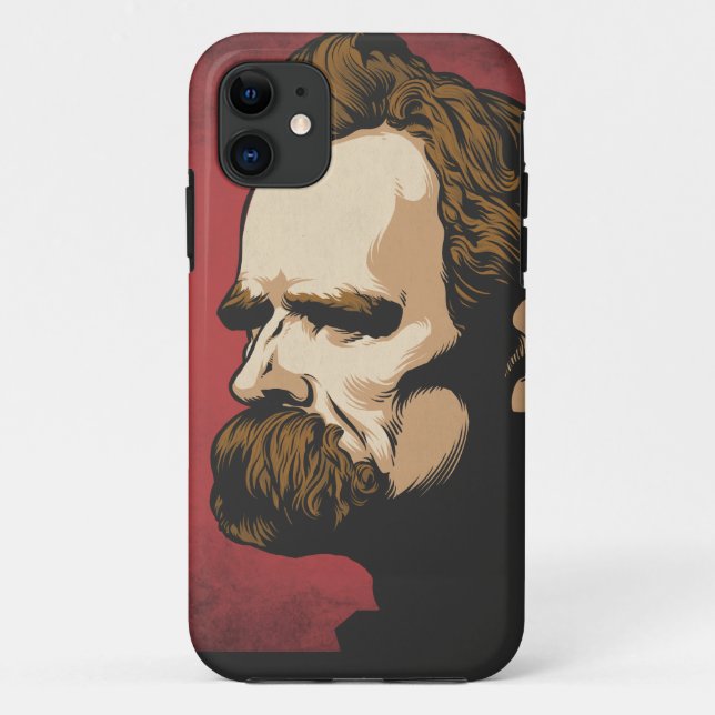 Nietzsche iPhone Case (Back)