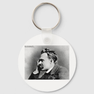 Nietzsche "Pride Vs Memory" Wisdom Quote Gifts/Tee Keychain