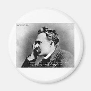 Nietzsche "Pride Vs Memory" Wisdom Quote Gifts/Tee Magnet