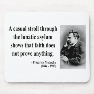 Nietzsche Quote 1b Mouse Pad