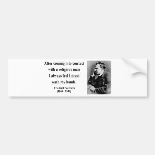 Nietzsche Quote 3b Bumper Sticker
