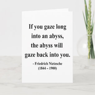 Nietzsche Quote 4a Card