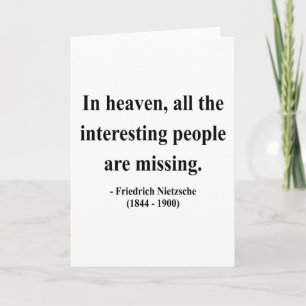 Nietzsche Quote 4a Card