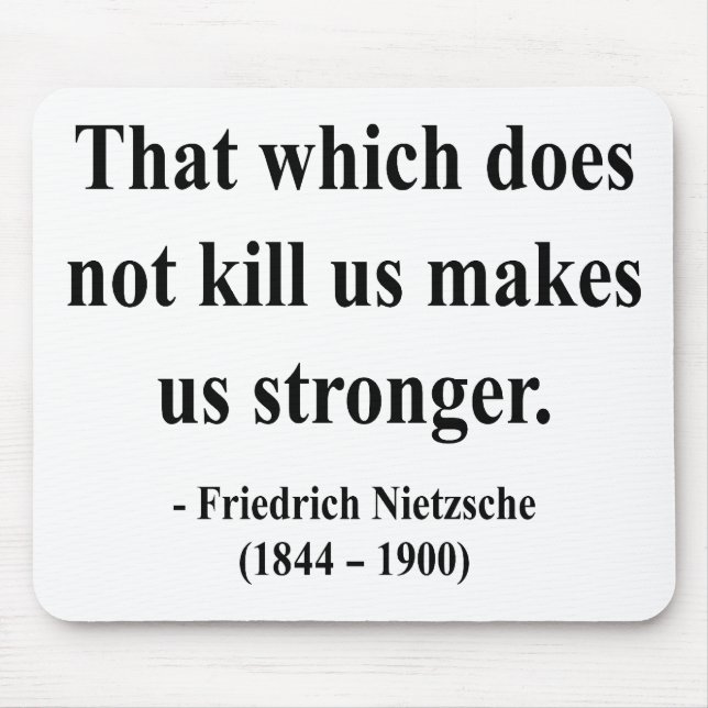 Nietzsche Quote 5a Mouse Pad (Front)
