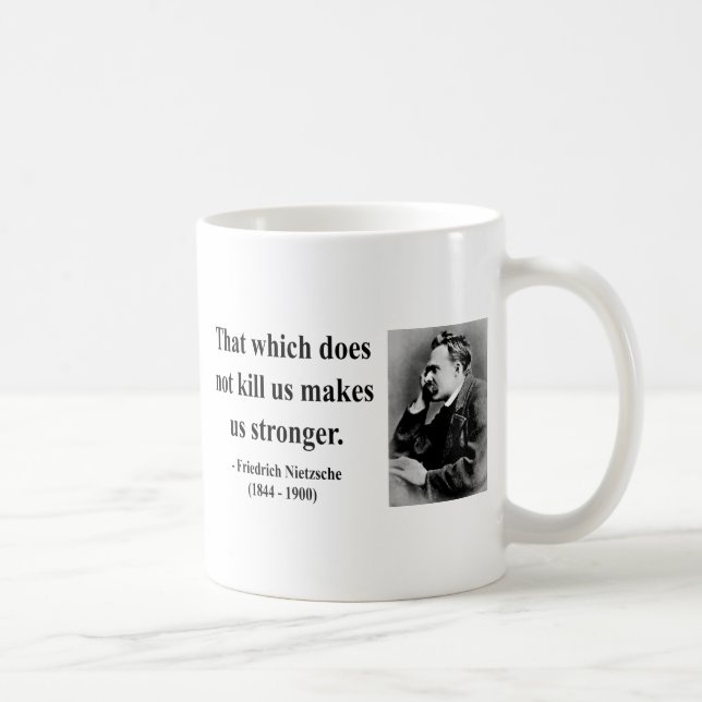Nietzsche Quote 5b Coffee Mug (Right)