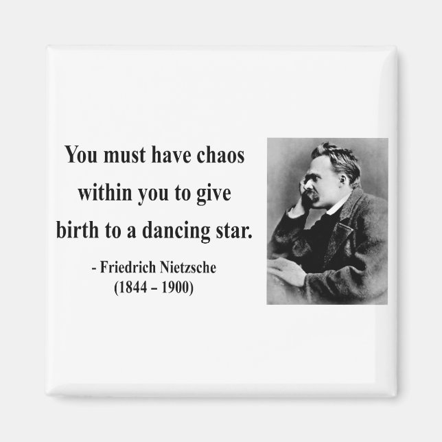 Nietzsche Quote 6b Magnet (Front)