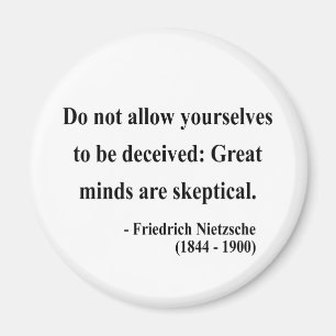 Nietzsche Quote 9a Magnet