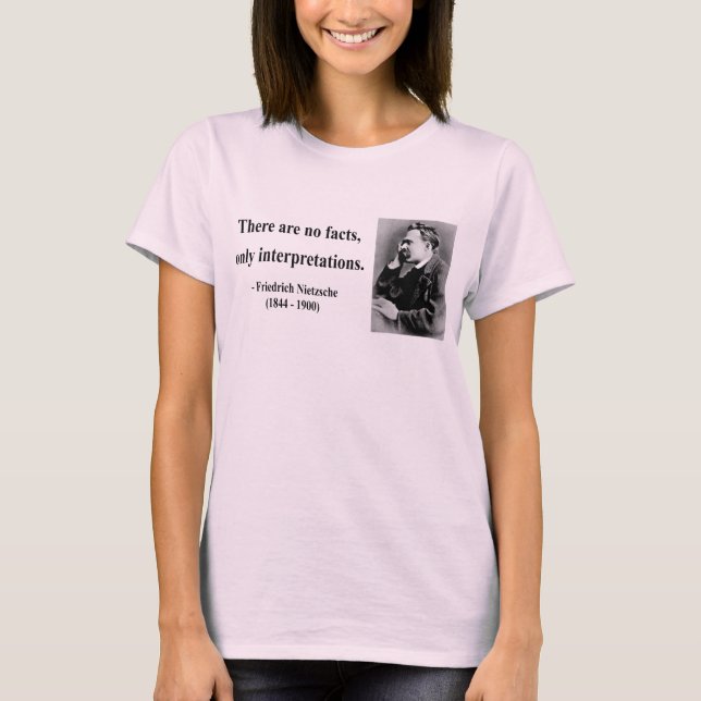 Nietzsche Quote 9b T-Shirt (Front)