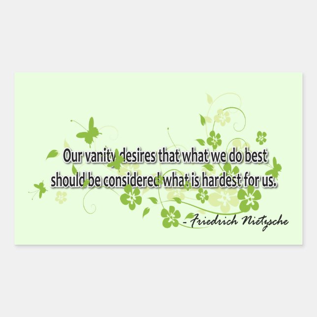 Nietzsche Sticker (Front)