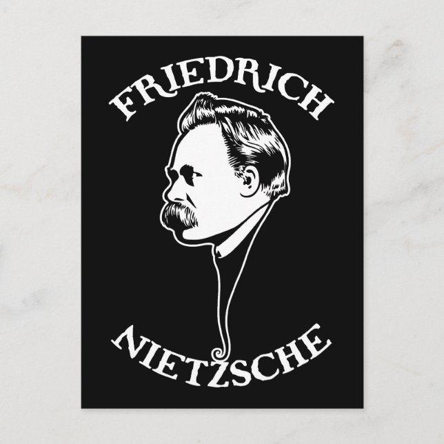 Nietzsche - sv postcard (Front)