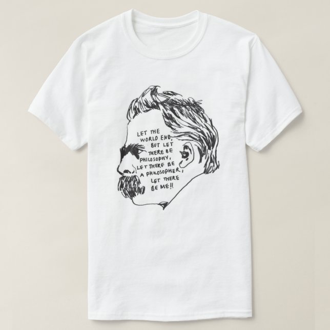 Nietzsche T-Shirt (Design Front)