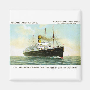 Nieuw Amsterdam of 1906 Magnet
