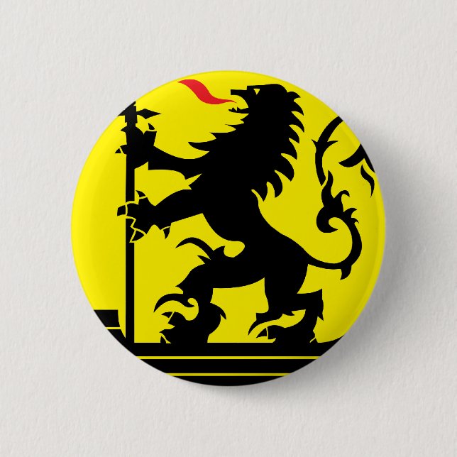 nieuwpoort, Belgium 2 Inch Round Button (Front)