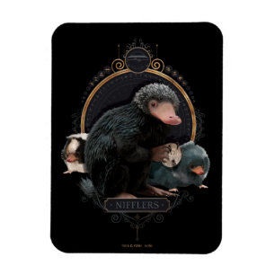 NIFFLER™s Art Nouveau Portrait Magnet