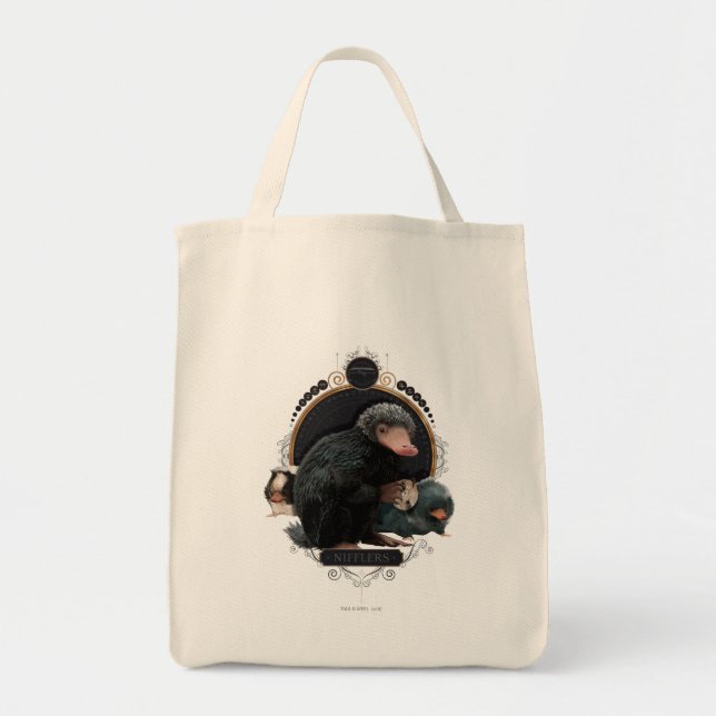 NIFFLER™s Art Nouveau Portrait Tote Bag (Front)