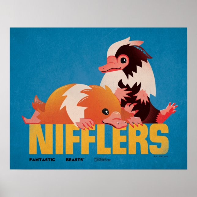 Nifflers Vintage Graphic Poster (Front)