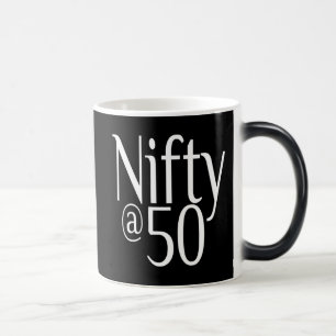 Nifty at Fifty Magic Mug