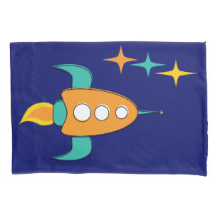 Nifty fifties - space age pillow covers
