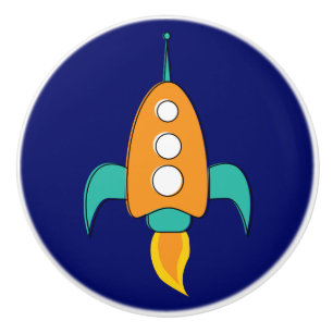 Nifty fifties - space ship knob