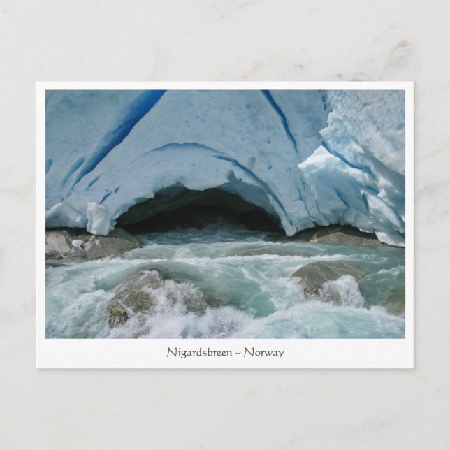 Nigardsbreen Norway Postcard (Front)