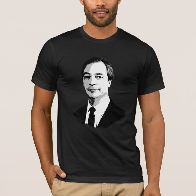 Nigel Farage - Bust - T-Shirt (Front)