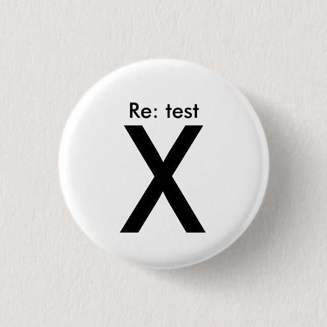 Nigel's Chosen Ones 1 Inch Round Button (Front)