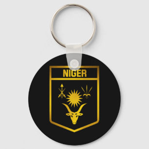 Niger Emblem Keychain