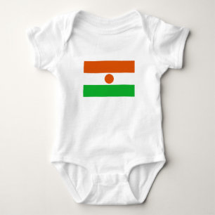 Niger Flag Baby Bodysuit
