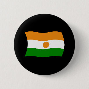 Niger Flag Button