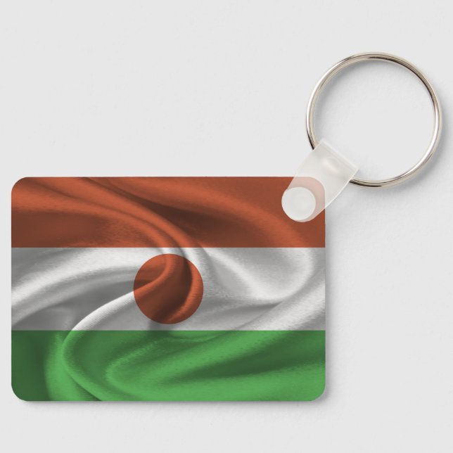 Niger Flag Keychain (Front)
