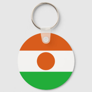 Niger Flag Keychain