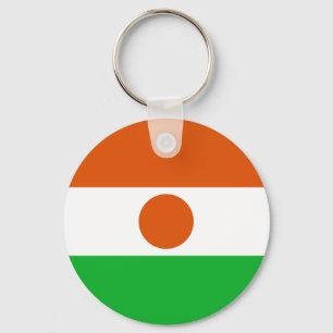 Niger Flag Keychain