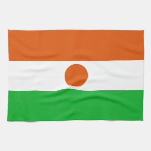 Niger Flag Kitchen Towel