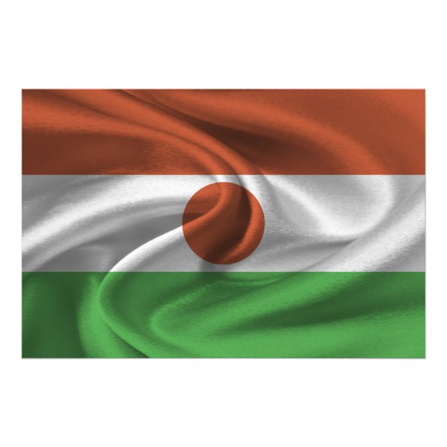 Niger Flag Photo Print (Front)
